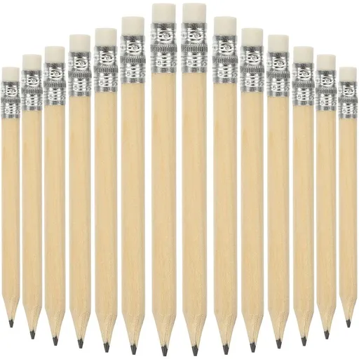 Khaki Wood Pencils Set of 100 with Ergonomic Design for Smooth Writing and Everyday Use