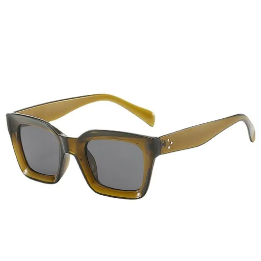 Classic Women Sunglasses Fashion Thick Square Sun Glasses Chunky Frame anti allergy, comfortable to wear.