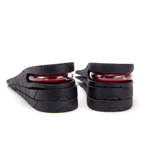 Mens & Womens Height Increasing Insoles 3-Layer Elevator Rubber Shoes Heal Pain Insole Lift Kit 2.25