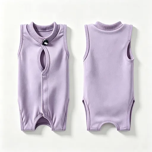 Purple Pet Recovery Suit L Size (Approx.4-7 kg kg) - Modal Stretch Post Surgery Bodysuit, Breathable Abdominal Coverage and Anti Licking Clothing for Cats and Dogs