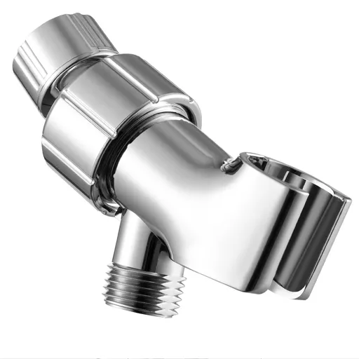 Shower Head Holder for Handheld Shower Head, Adjustable Shower Arm Mount for Connecting Shower Arm and Shower Hose