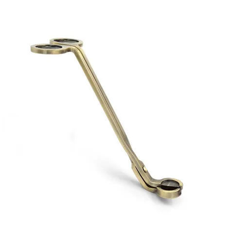 Candlewick trimmer, candle trimmer with pointed blades, used for candle care, sturdy trimmer