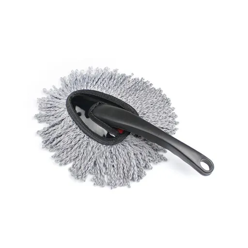 1 Piece Car Dash Duster Brush, Super Soft Microfiber Multi-Functional Car Cleaning Brush, Scratch Free Dash Dusting Tool with a, Grey, 33.8 x 19.1 cm