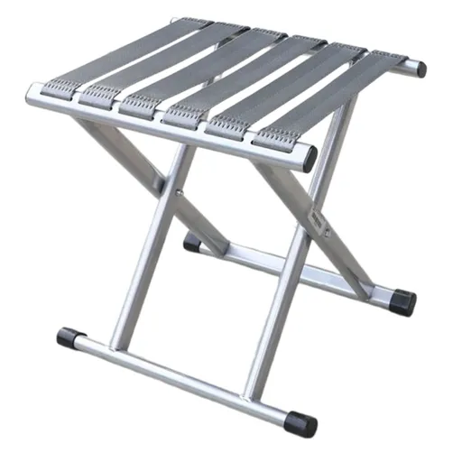 Folding Camping Stool, Foldable Footstool, Footstool, Beach Stool for Concert, Picnic, Barbecue, Travel
