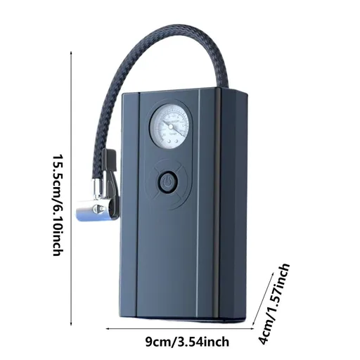 Car Tire Pump Compressor - Inflatable Pump for Motorcycle Bicycle Car Tyre Inflator Electric Air Pump for Bicycle Tires Ball