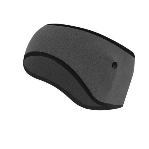 Winter Fleece Ear Warmer Headband with Button Straps for Running Cycling Hiking Outdoor Sports