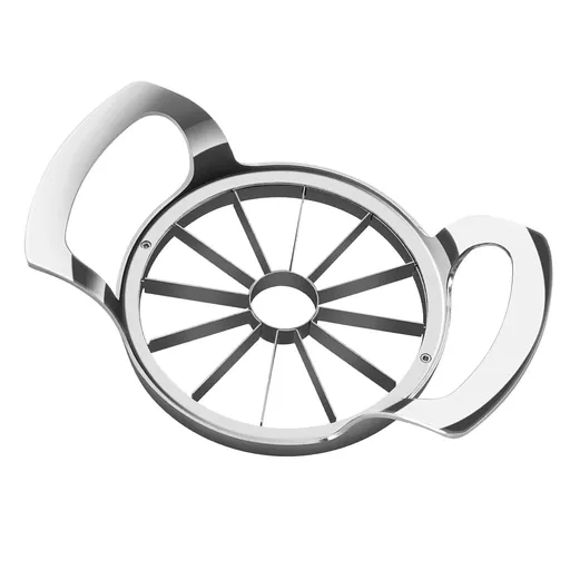 4.1Inch Extra Large Apple Slicer with 12 Blades - Professional Heavy Duty Apple Cutter -304 Stainless Steel Apple