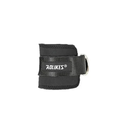 Aolikes Weight Lifting Ankle D-Ring Strap Cable Kickbacks Attachment Gym Leg - Left
