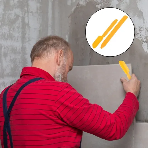 20Sets Yellow Caulk Scraper Tool for Removing Silicone Resin Grout Sealant Ergonomic and Efficient