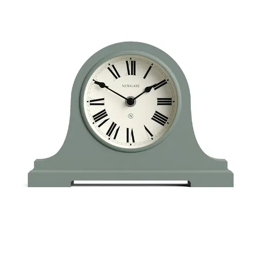 Newgate Broadway Mantel Clock-Asparagus Green