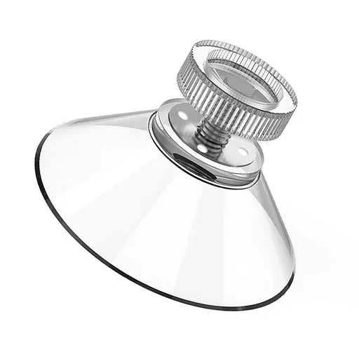 Suction Cups for Glass Large Clear PVC Plastic Sucker Pads Window Suckers with Knurled Nut Strong Adhesive Rubber Suction