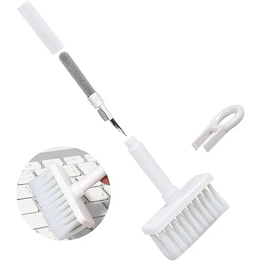 5 in 1 Soft Brush Keyboard Cleaner Multi-Function Cleaning Kit for Keyboard and Earbuds