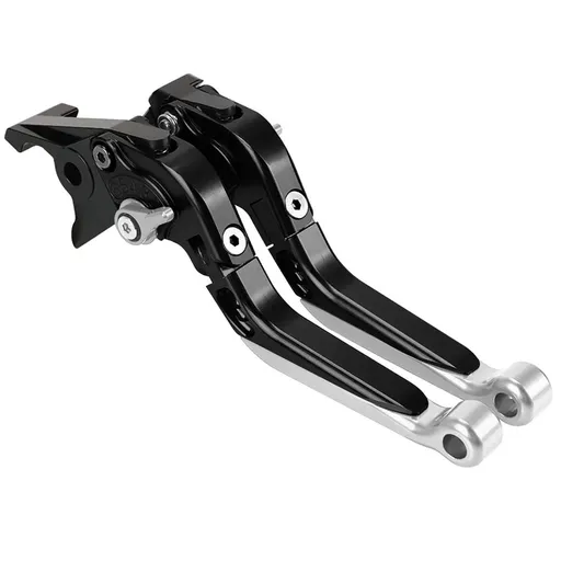 Motorcycle Brake Clutch Lever FORZA350/300 Alu Black black silver-(without logo)