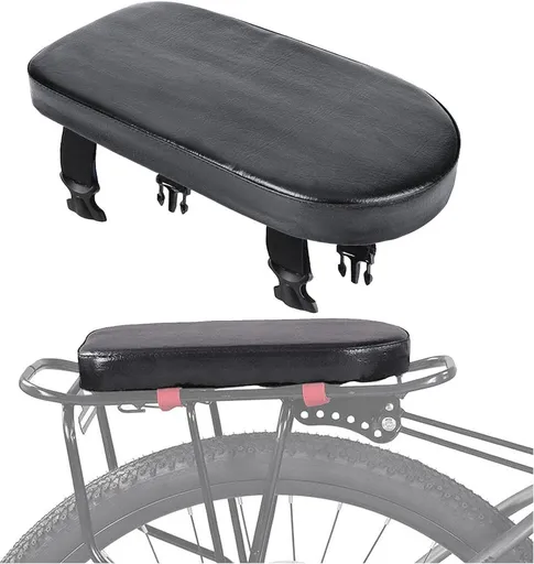 Bicycle Seat, Foam Rubber Back Cushion, Thickened Shock Absorption, Soft Bicycle Seat, for Driver Seat, Office Chair and Travel Comfort, 30 x 15 cm