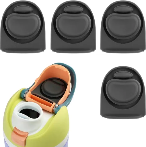 Rubber Seal Replacement Stopper,Silicone Cap Insert, Compatible with Owala Freesip Spout Lid-4 Pack Gasket Stopper Replacement Parts