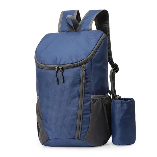 Sports Backpack Foldable Water Resistant Lightweight Bag for Camping Hiking Travel-Navy