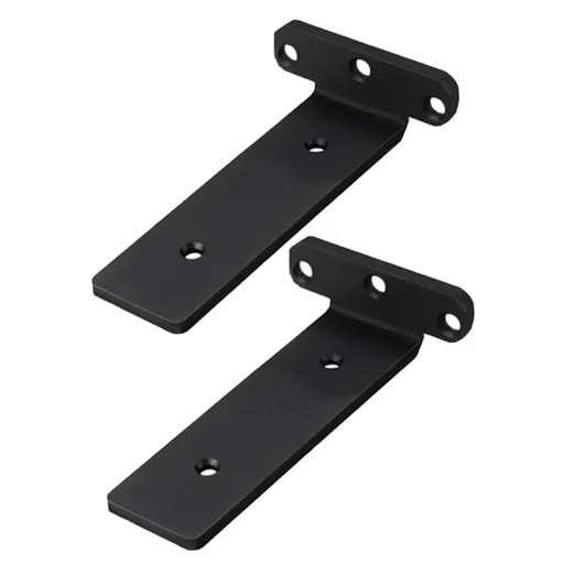 2PCS，Floating Shelf Support Hidden Bar, Floating Shelf Bracket, for Wall Mounted Decoration Cabinet Furniture Shelf Support
