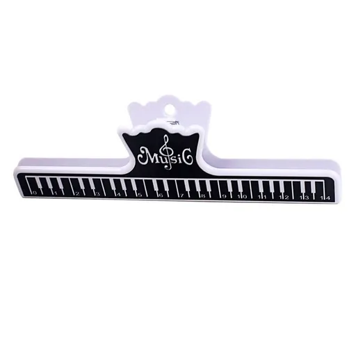 Masteelf 2-Pack Piano Sheet Music Stand Page Holders Clips, 15.5 x 2 x 2.8 cm Accessories for Musicians
