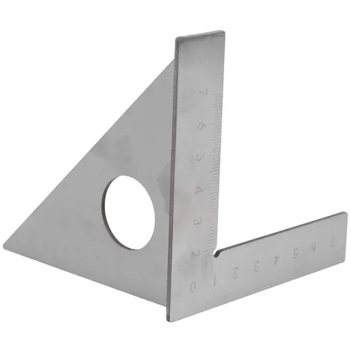 Woodworking Right Angle Ruler, Stainless Steel 90/45 Degrees Carpenter Combination Woodworking Measuring Ding Tool