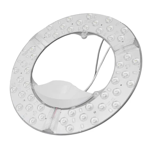 Ceiling Fan LED Light Energy Saving White Color Ceiling Light Retrofit Kit Round Light Replacement Panel PC Board 48W 240mm/ 9.4in