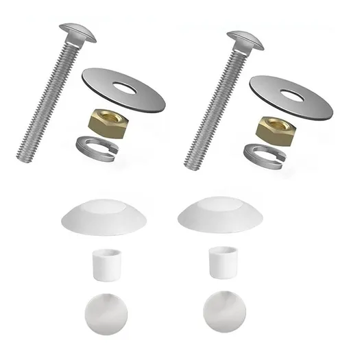 Diving Board Bolts, Diving Board Mounting Kit for Two Hole Residential Pool Diving Board, Diving Board Bolt Kit