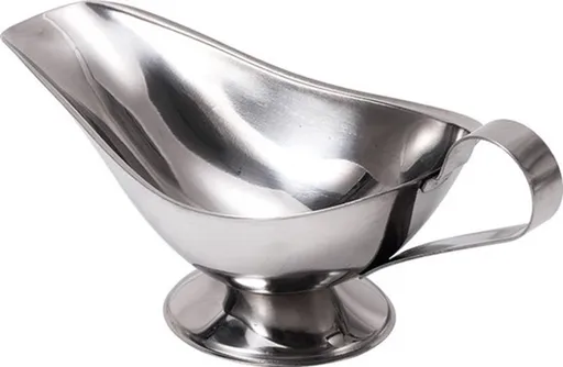 Gravy Boat - 240 ml - Pouring Jug - Stainless Steel Gravy Pitcher - Food-grade stainless steel gravy jug for juices, sauces, and roasting gravies