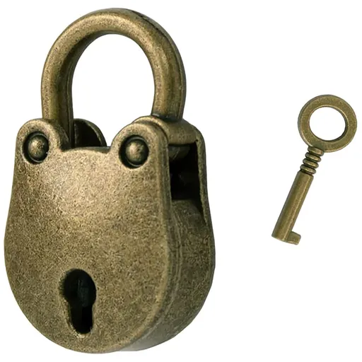 Mini Bear Padlock Lock Antique Style Small Key Lock Bronze Bear Head Padlocks with Key for Treasure Chest Notebook Wood Box