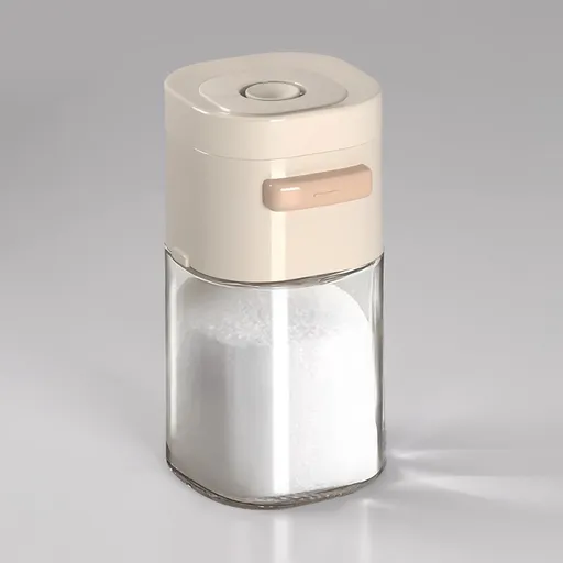 6.4 oz shaker with lid - suitable for kitchen spice tools