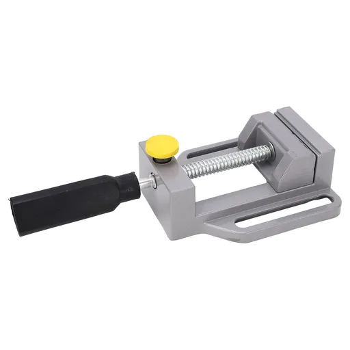Aluminium Alloy Quick Release Flat Table Clamp Engraving Bench Drill Press Vise Milling Machine Worktable Bench Work Clamps or Vise Aluminum Parallel-jaw（23.8*11.6*4.5cm)