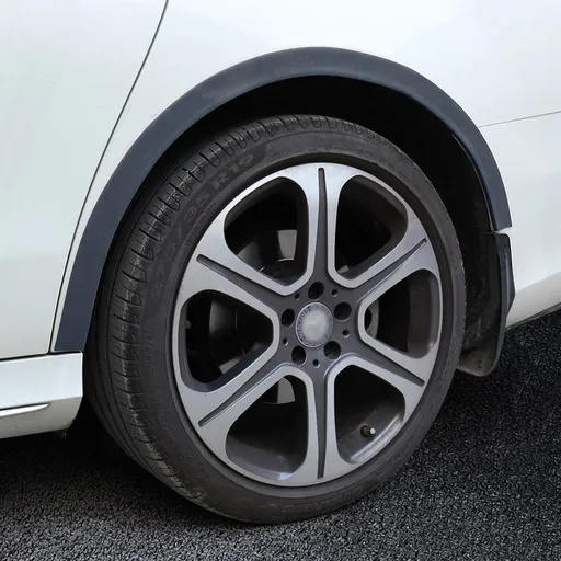 Car Wheel Arch Trim, Fender Flares Arches Wing Expander Car Wheel Eyebrow Anti-Collision Strip for Pickup Car Fender Flare (3.5CM)