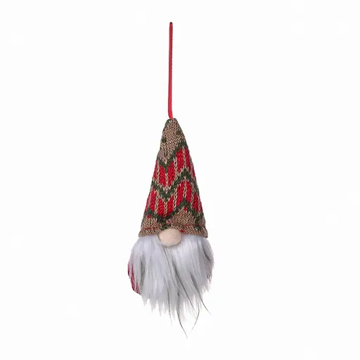 5pc Christmas Tree Hanging Gnomes Ornaments Set, Swedish Handmade Plush Gnomes Santa Elf Hanging Home Decorations Holiday Decor