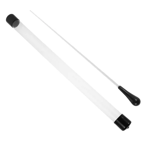 Metal Baton with Ergonomic Grip for Concerts, Multi-Material Construction, Professional Conducting Tool