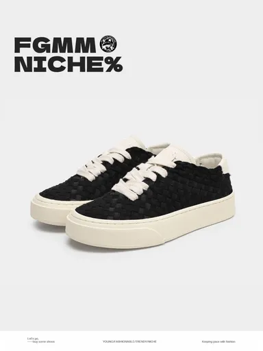 M-SHOE-81835 - Black and white - Size 11(AU11/EU44)