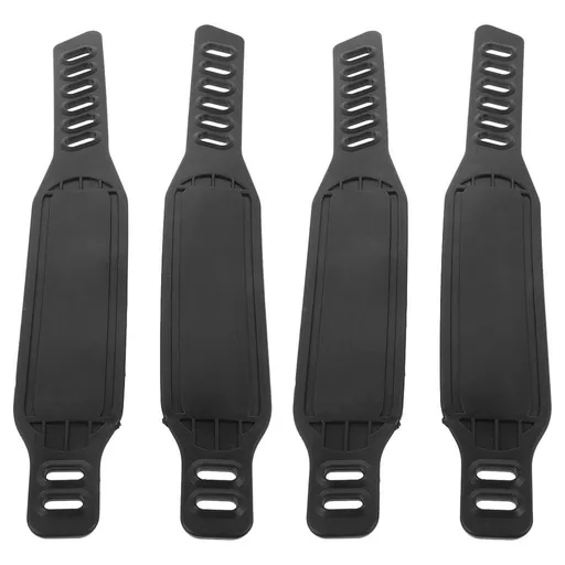 Adjustable Bike Pedal Straps Plastic Anti-Slipping for Bikes 2Pairs