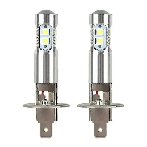 H1 LED Headlight Bulbs High and Low Beam Fog Lights 100W 6000K Conversion Kit 2x