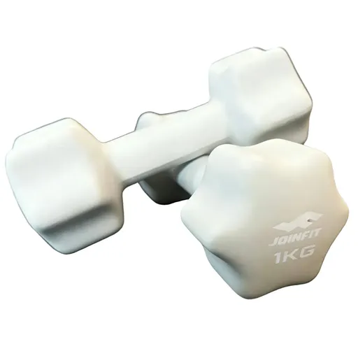 Pair of 1kg Neoprene Dumbbell