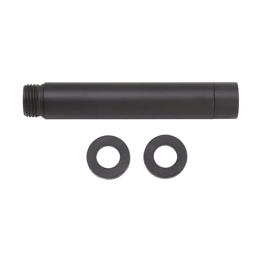 Shower Arm Stainless Steel Modern Elegant Shower Extension Pipe for Bathroom Black
