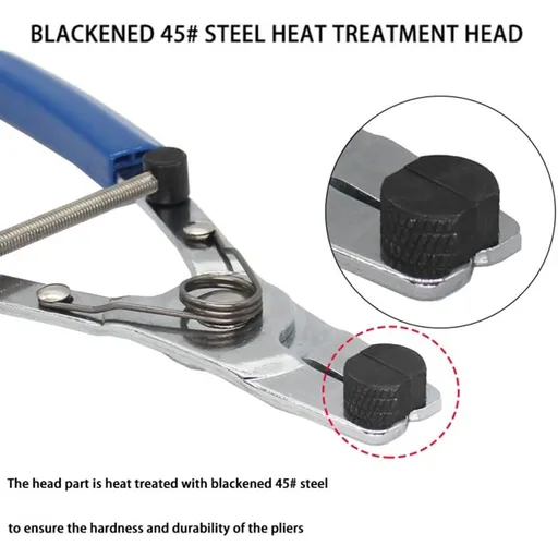 18-44mm/0.7-1.7" Motorcycle Brake Piston Removal Pliers,A3 Steel Brake Caliper Piston Remover Tool, Repair Tool for Motorbike