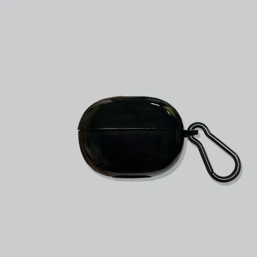 Black headphone cover + hook AirPods 2
