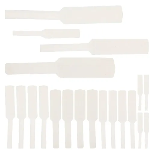 Heat-Resistant Silicone Hole Plugs White Easy Insertion 20Pcs