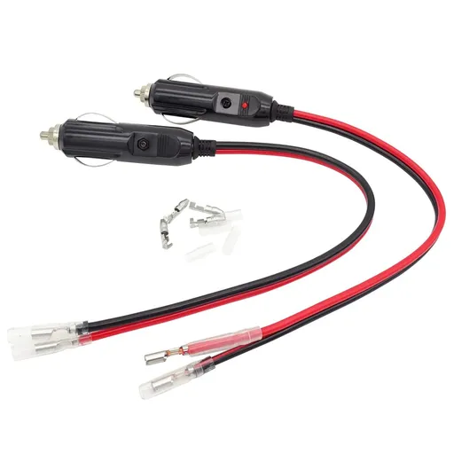 2pc Cigarette Lighter Adapter,Cigarette Lighter Plug, Volt Plug,Fused Replacement Cigarette Lighter Male Plug,Volt Plug
