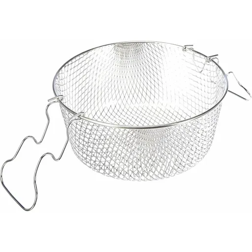 Basket With Handles, Orange, 22 X 22 X 7.5 Cm
