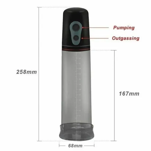 House Of Dasein Penis Pump Manual Or Electric Vacuum Cock Enlargement Bdsm - Clear - Electric