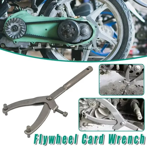 Y Shape Motorcycle Flywheel Clutch Tool Variator Pulley Sprocket Holder Wrench
