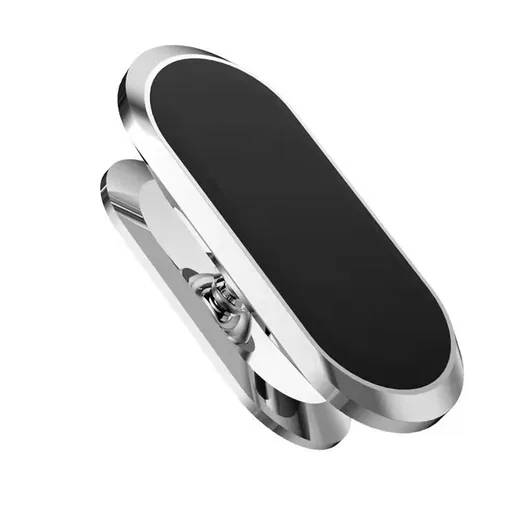 THIS IS SPRING Magnetic Car Phone Holder 360 Rotating [F16 metal 8 magnetic 360 degrees bracket] Silver