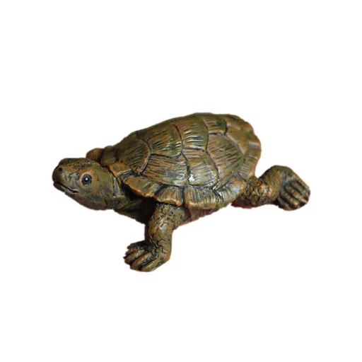 Turtle Simulation Turtle Resin Turtle Micro Landscape Turtle Decoration, Garden Decoration Grass Decoration Fish Tank Landscaping