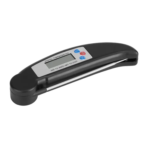 Cooking Food Probe Thermometer for Kitchen BBQ Meat Temperature Measurement Black