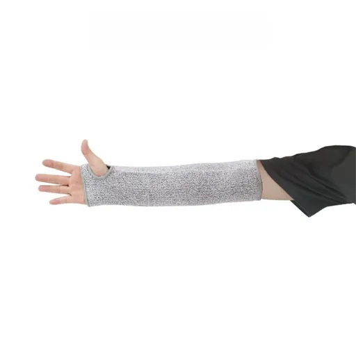 One-Pair 5 Level Cut-Resistant Arm Protection Sleeves(40CM) - Anti-Slash & Anti-Puncture Heavy Duty Safety Guard for Butchering & Construction