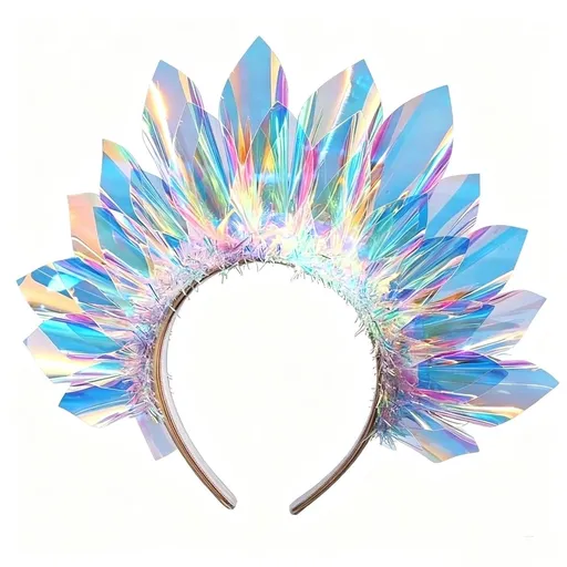 Headband Crown Led Headbands Glow Party Neon Rave Hair Accessories for Girls and Women