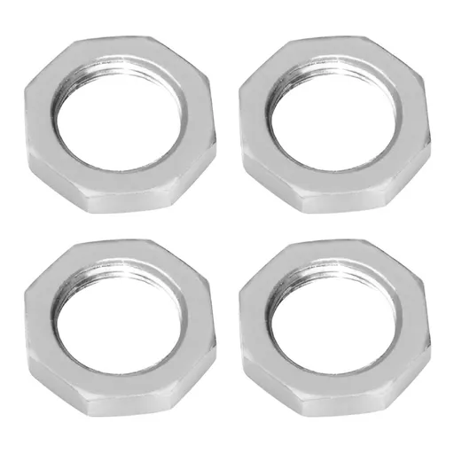 4 pcs 1/2" NPT Cast Pipe Fitting Hex Locknut Stainless Steel home brew Fittings
